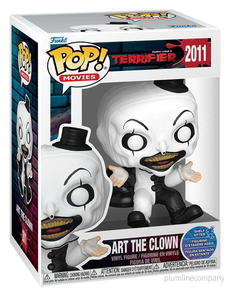 Terrifier POP! Movies Figur Art the Clown (Horror Sitters) 9 cm - Bild 3
