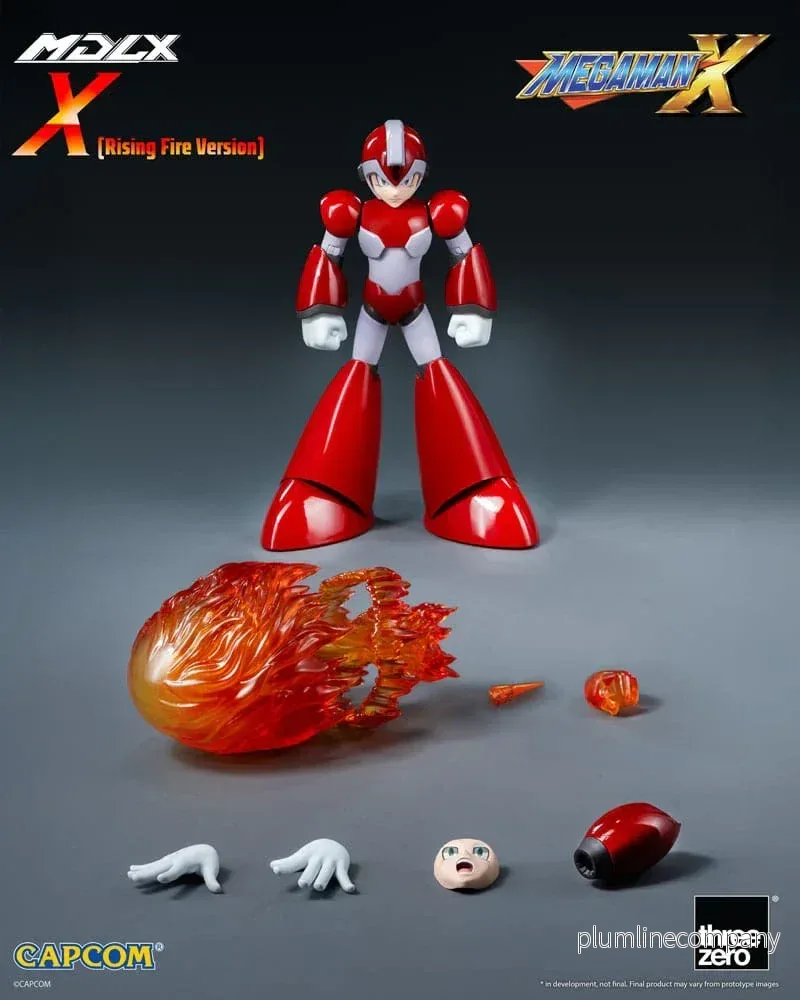 Mega Man MDLX Action Figur Rockman X / Mega Man X (Rising Fire Version) 12 cm - Bild 3