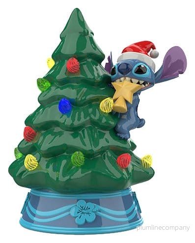 Disney keramisk julgran med belysning Stitch 15 cm Disney keramisk julgran med belysning Stitch 15 cm