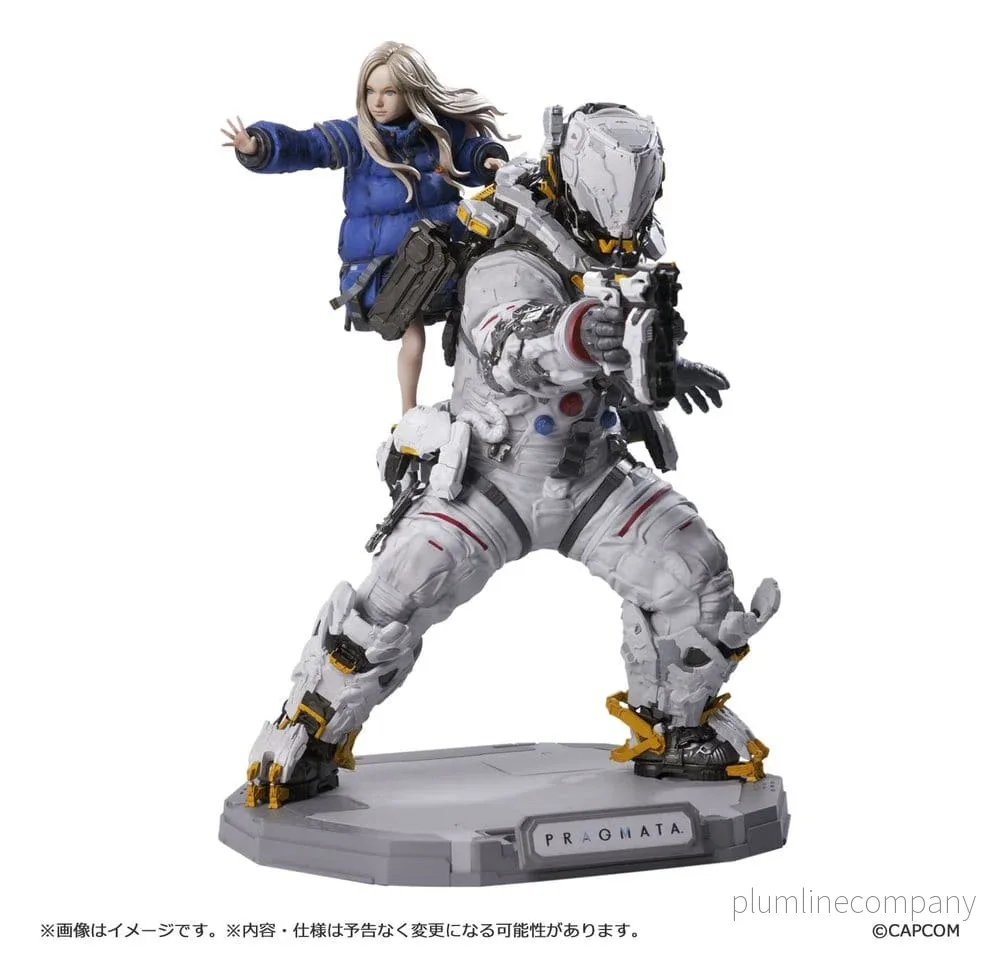 Pragmata Capcom Figuren Byggare Skaparens Modell PVC-figur Hugh & Diana 28 cm - Bild 2