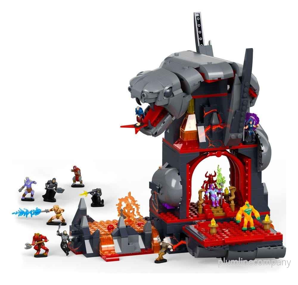Masters of the Universe Mattel Brick Shop Byggsats Snake Mountain Masters of the Universe Mattel Brick Shop Byggsats Snake Mountain