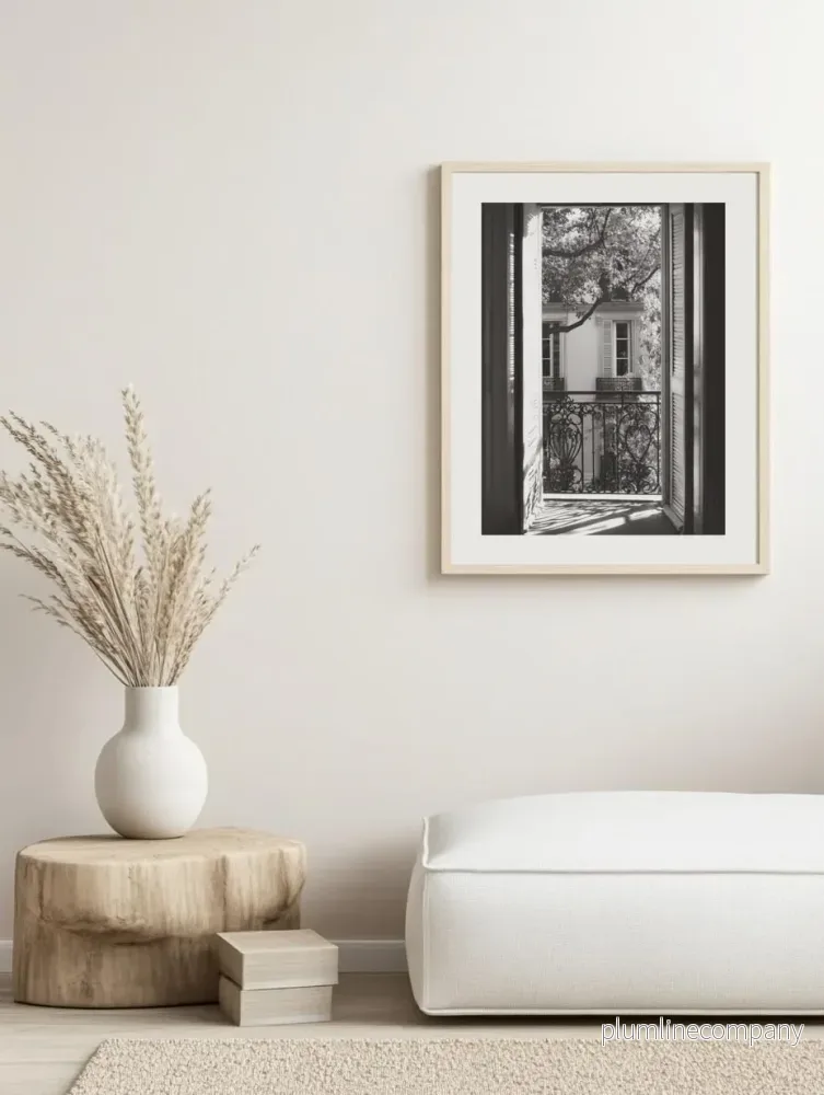 French Window Shadows Poster - Bild 3