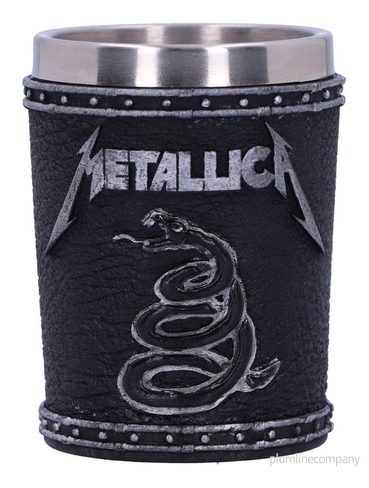Metallica Shot Glass The Black Album – Officiellt Licensierad Metallica Shot Glass The Black Album – Officiellt Licensierad