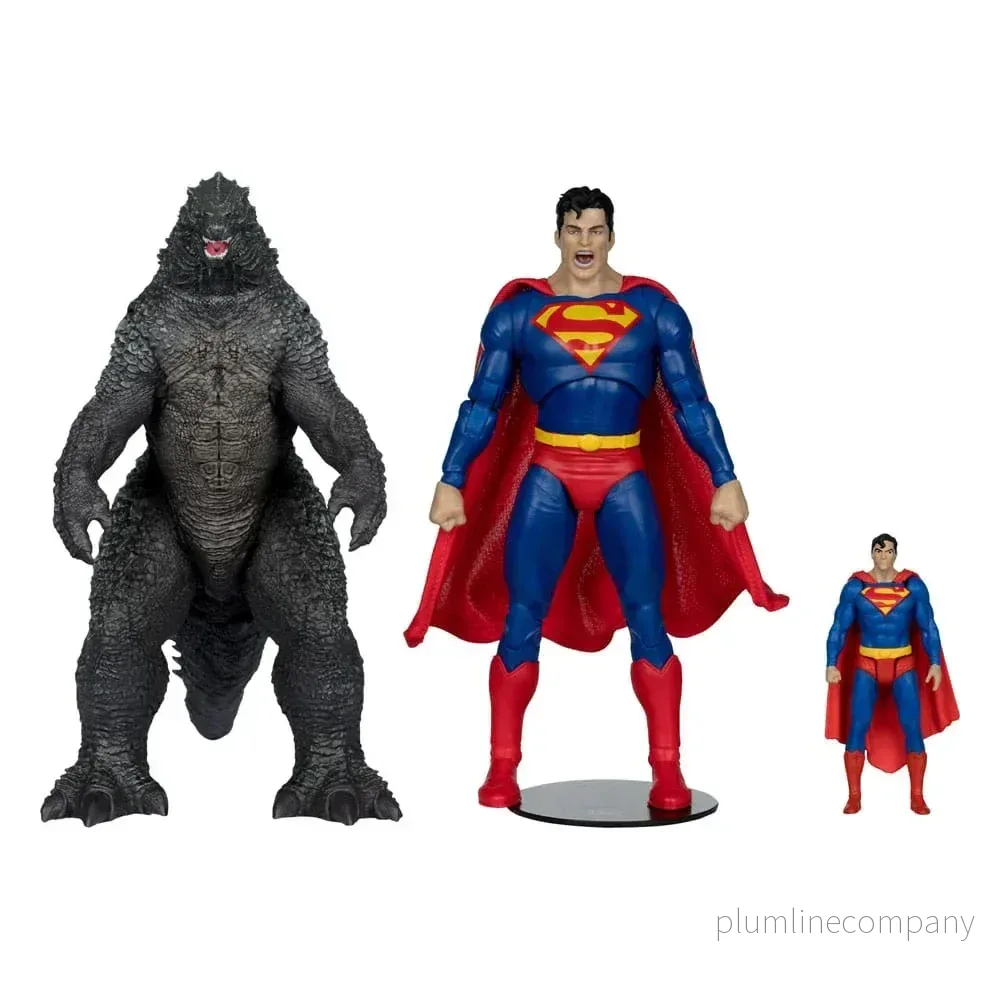 DC Justice League Monsterverse Action Figur 2-Pack: Superman vs. Godzilla DC Justice League Monsterverse Action Figur 2-Pack: Superman vs. Godzilla