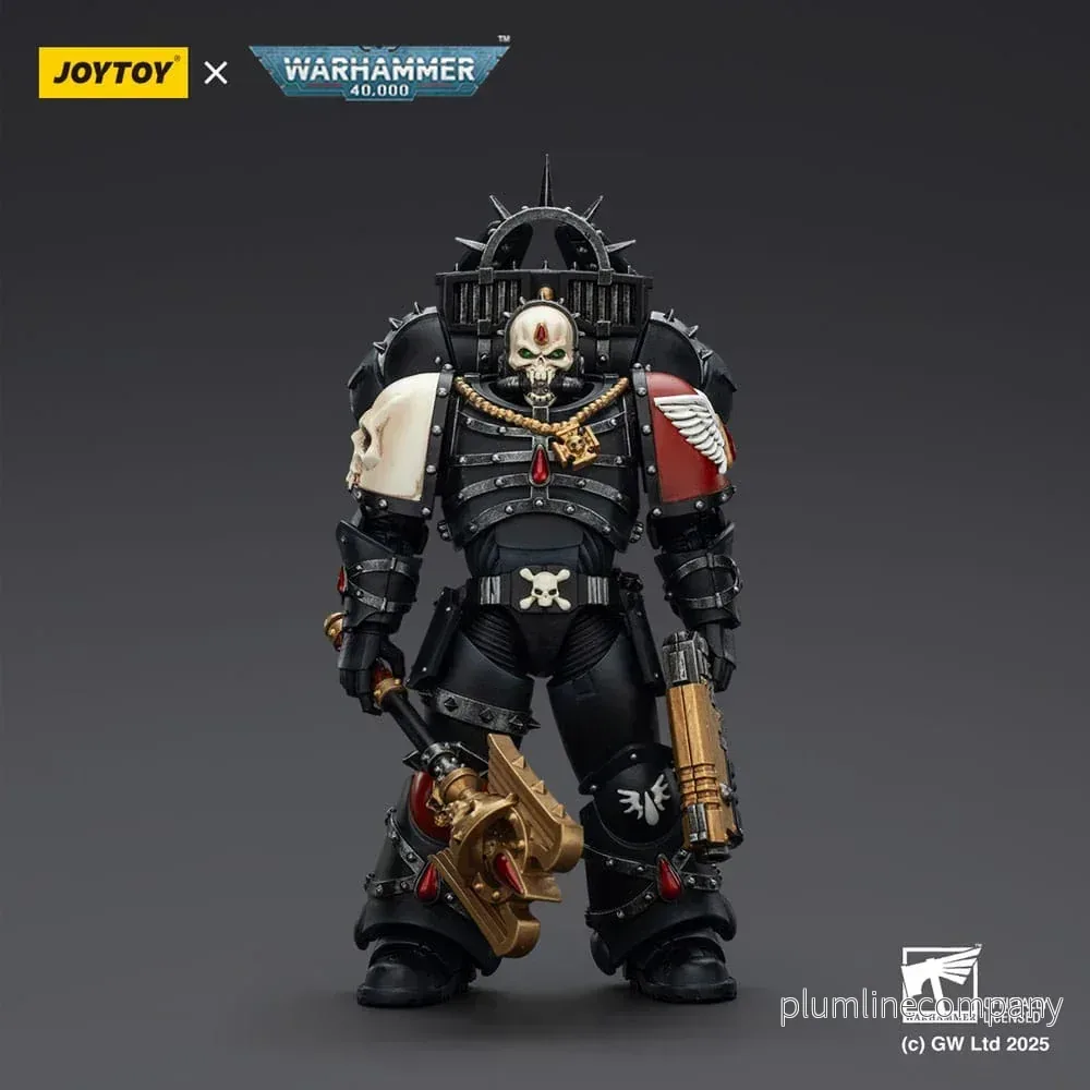 Warhammer 40,000: Combat Patrol Blood Angels Action Figur Lemartes med Jump Pack, Blood Crozius och Absolver Bolt Pistol - 12 cm - Bild 3