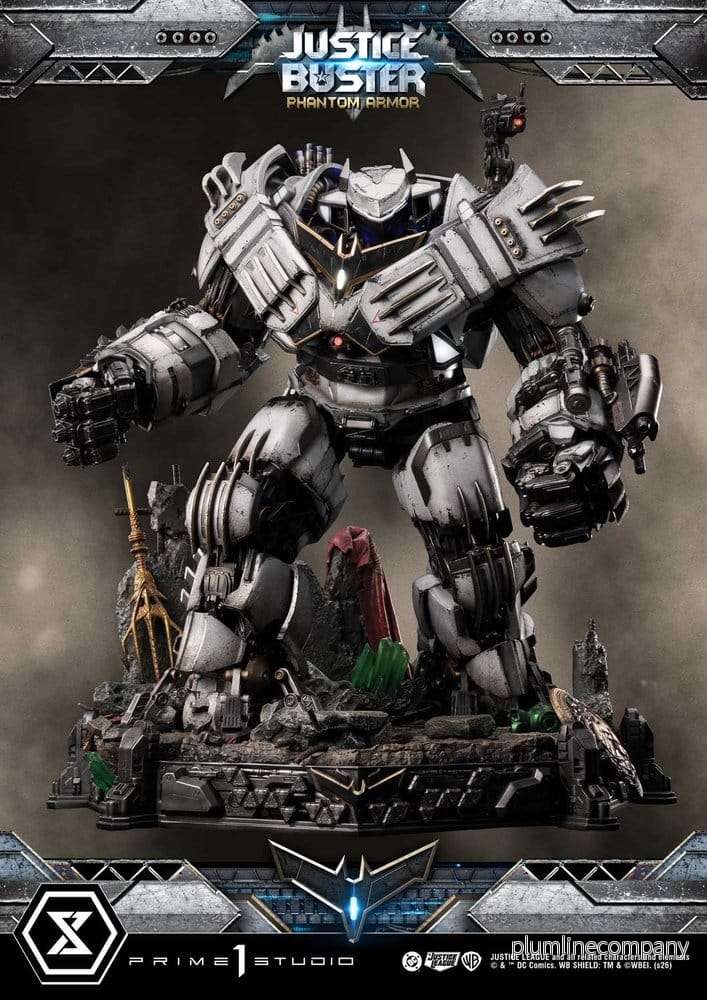 DC Comics Ultimate Museum Masterline Statue Justice Buster: Phantom Armor (Design By Josh Nizzi) 88 cm - Bild 3