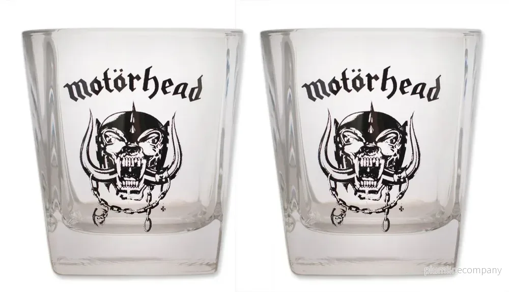 Motorhead Whiskey Shot Glasses 2-Pack