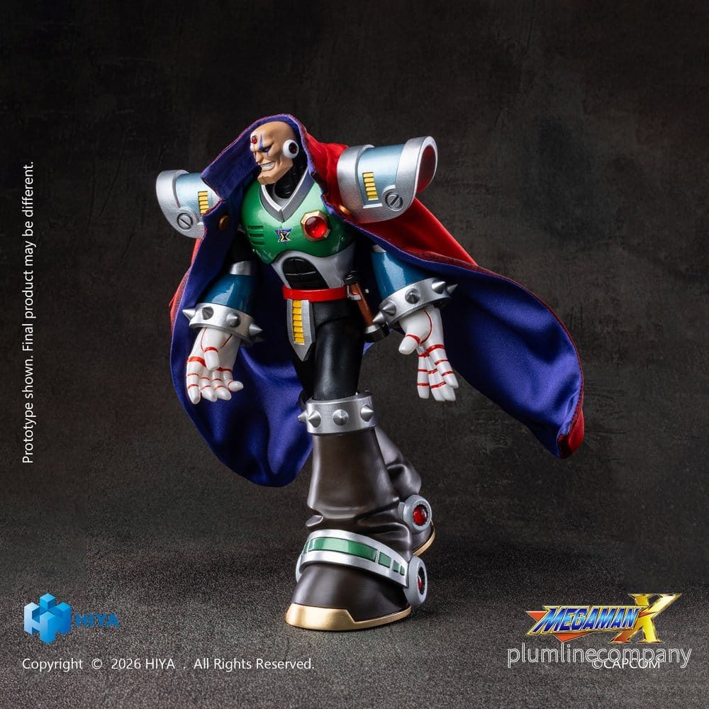 Mega Man X Sigma Detaljerad Actionfigur i Basic-serien, 18 cm - Bild 2