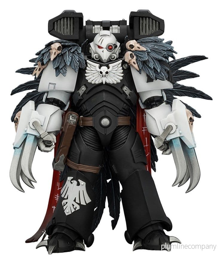 Warhammer actionfigur Raven Guard Chapter Master Aethon Shaan 13 cm Warhammer actionfigur Raven Guard Chapter Master Aethon Shaan 13 cm
