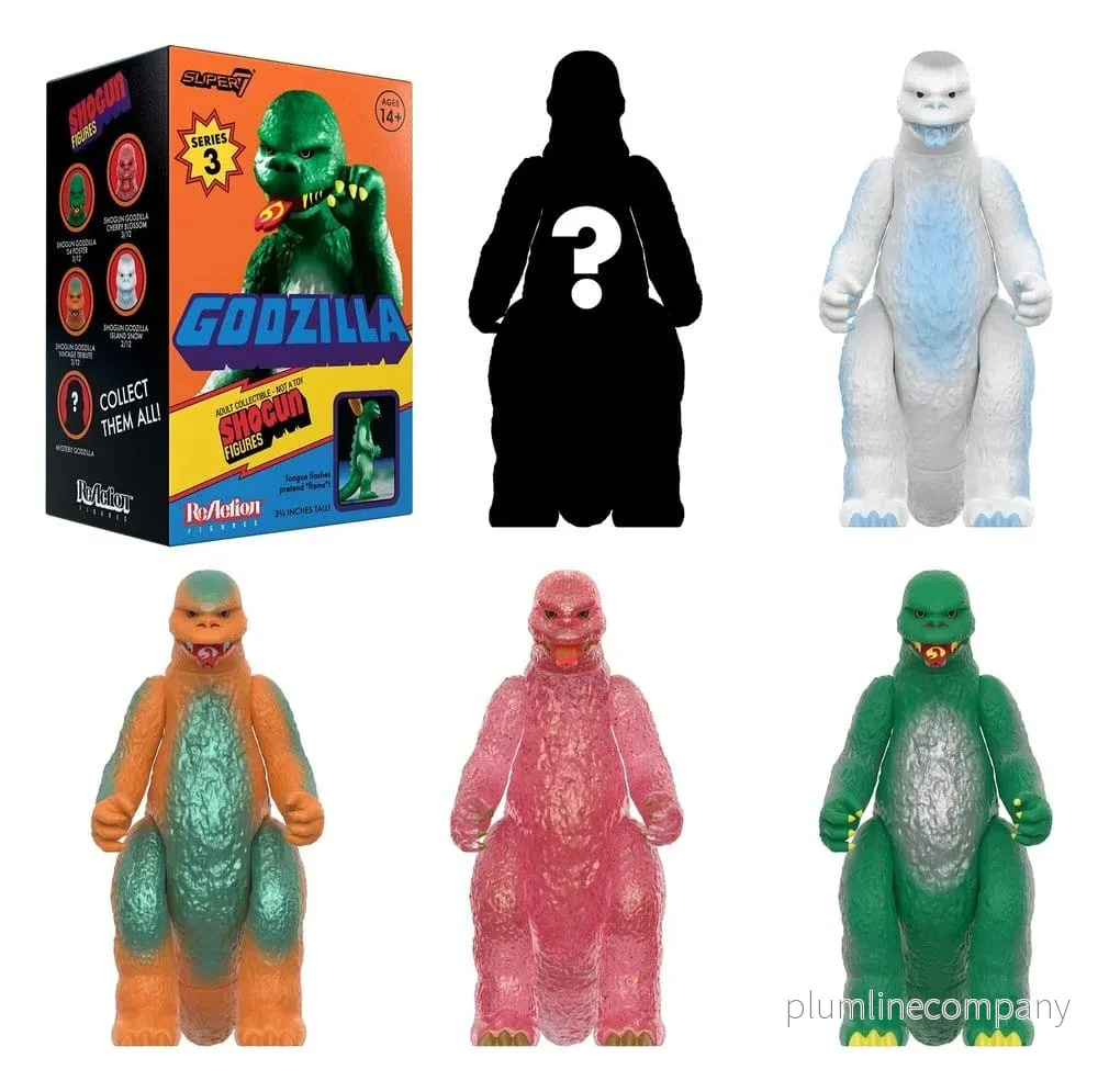 Godzilla Toho (Shogun V3) Actionfigur Blind Box Våg 9 Display (12) - Bild 3