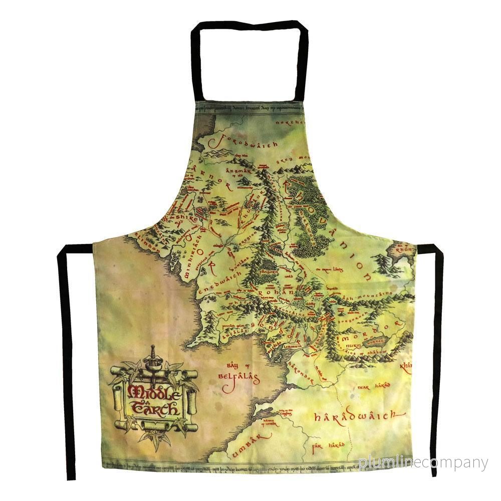 Lord of the Rings Kökförkläde – Middle Earth Karta Lord of the Rings Kökförkläde – Middle Earth Karta