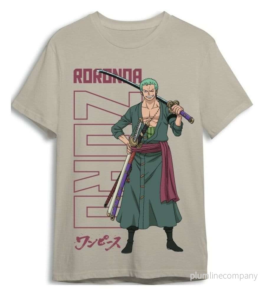 One Piece T-shirt Roronoa Zoro Sand