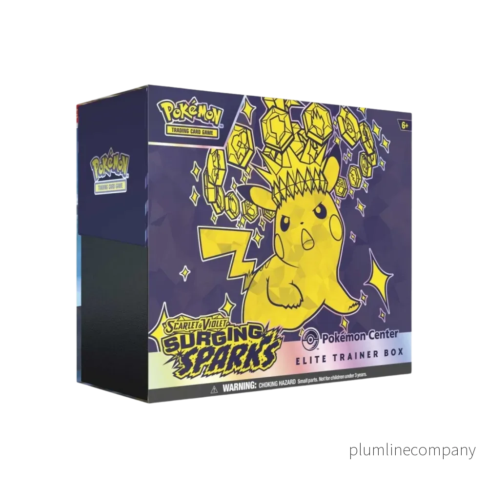 Pokémon Scarlet & Violet: Surging Sparks Pokemon Center Elite Trainer Box Pokémon Scarlet & Violet: Surging Sparks Pokemon Center Elite Trainer Box