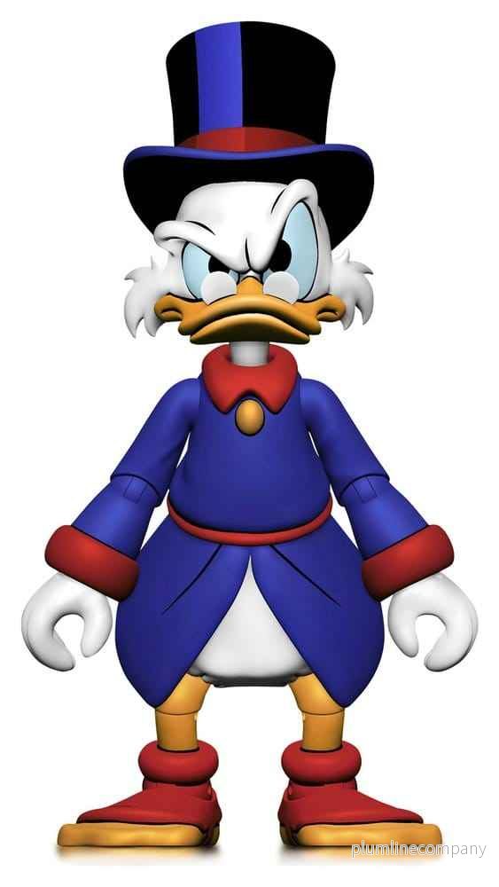 DuckTales Ultimata Actionfigur Farbror Joakim 18 cm