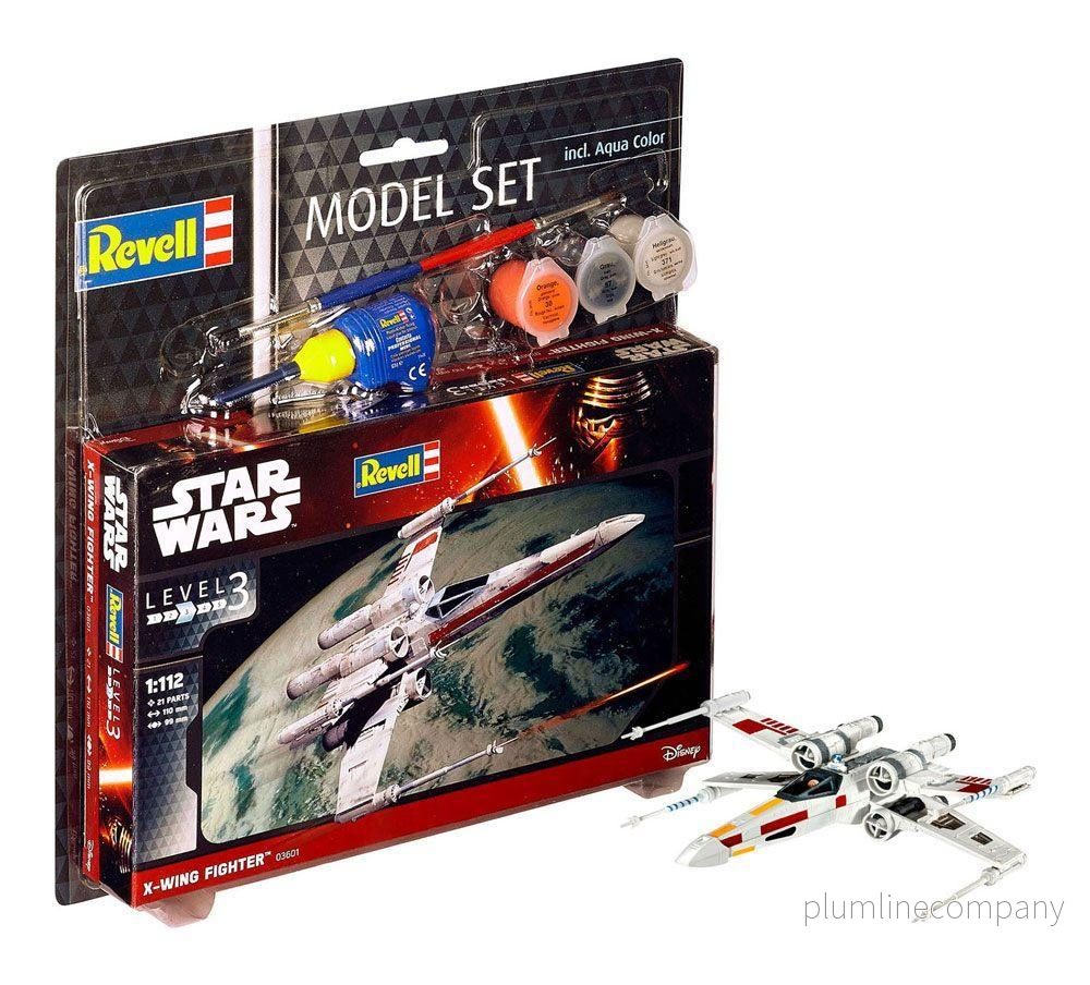 Star Wars Modellkit 1/112 X-Wing Fighter 11 cm Star Wars Modellkit 1/112 X-Wing Fighter 11 cm
