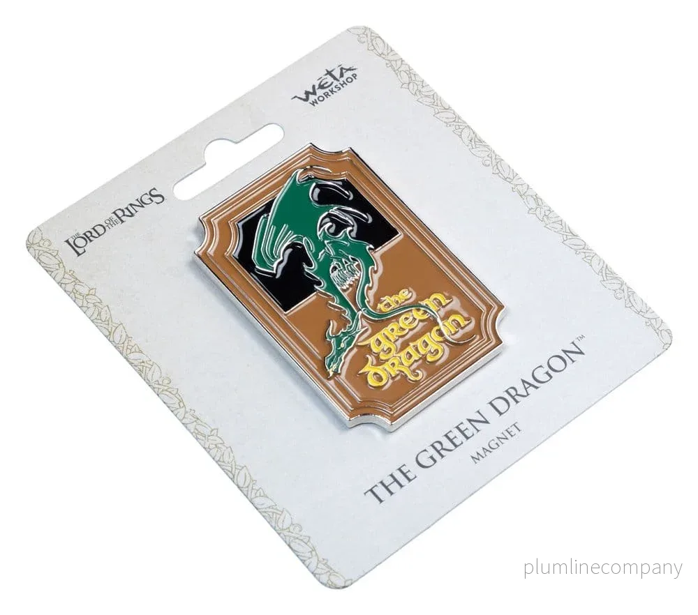 Lord of the Rings Magnet The Green Dragon (Emaljerad) 7 cm - Bild 3