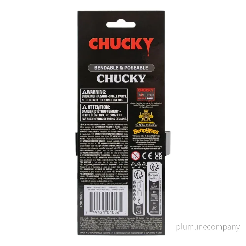Bendyfigs Chucky Figur 14 cm - Child's Play - Bild 3