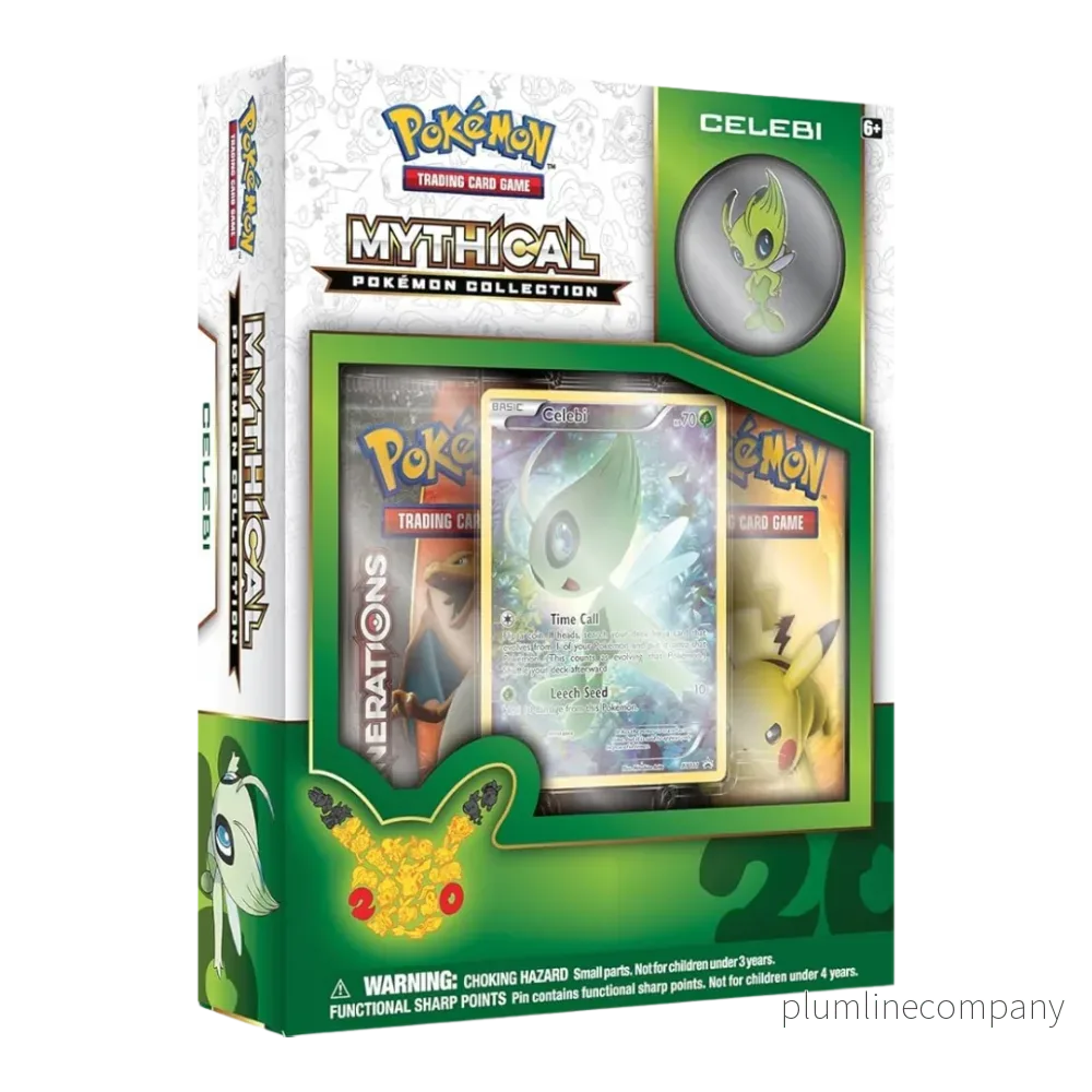 Pokémon: Mythical Celebi Pin Collection Box