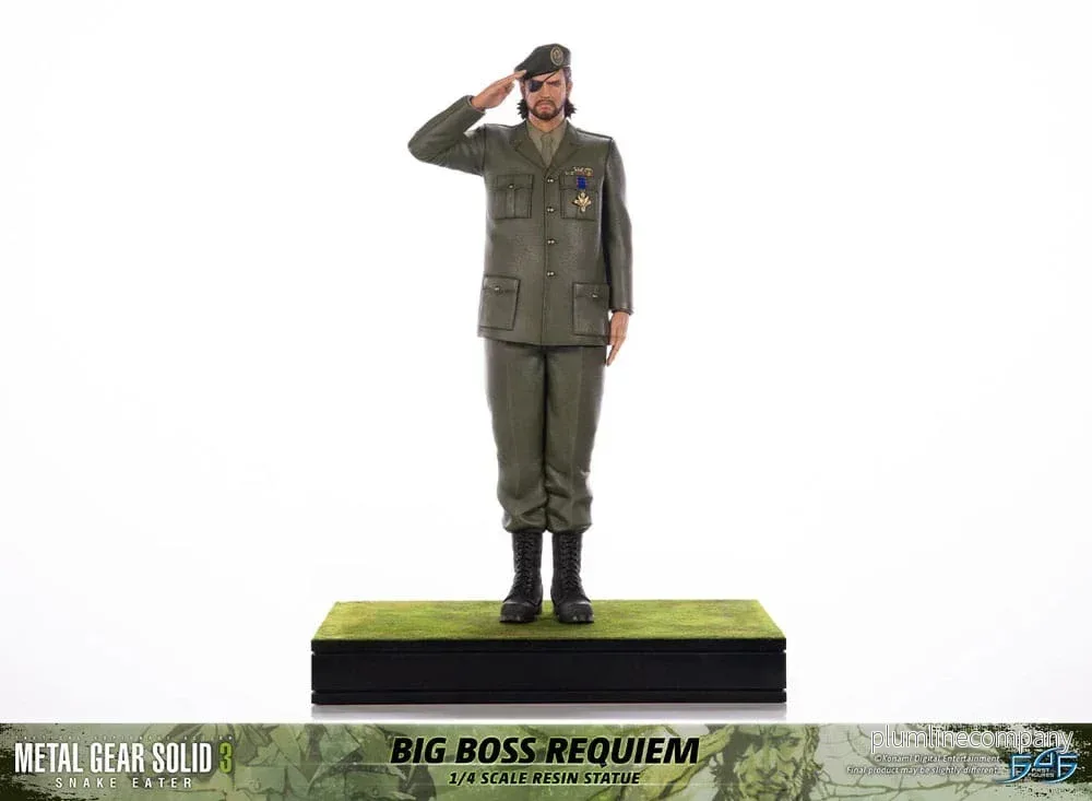 Metal Gear Solid 3: Snake Eater Figur 1/4 Big Boss Requiem 55 cm