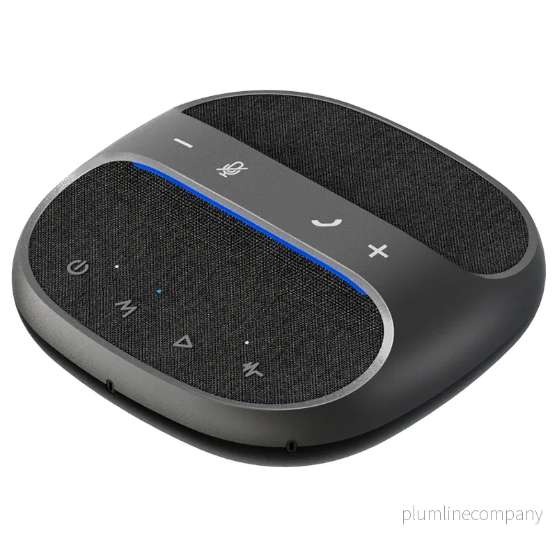 NÖRDIC Konferenshögtalare med Bluetooth USB-adapter och 4 mikrofoner för PC, Brusreducering