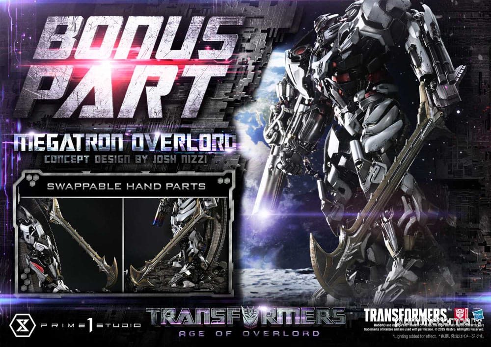 Transformers Generations I Museum Masterline staty Megatron Overlord (Design by Josh Nizzi) Bonus Version 89 cm - Bild 2