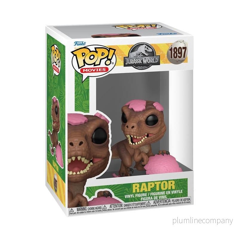 Jurassic Park POP! Movies Figur SPRG- Raptor 9 cm - Bild 3