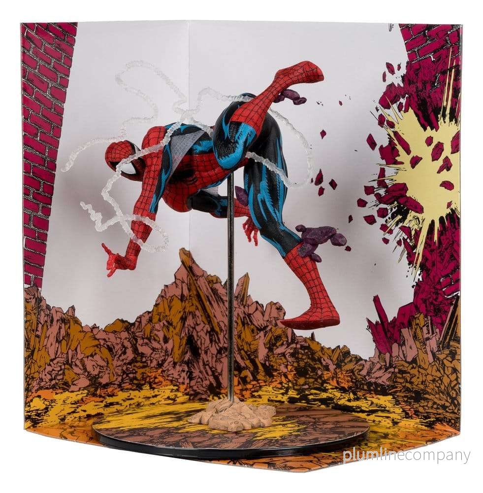 Marvel Collection PVC-figur 1/10 Spider-Man (The Amazing Spider-Man #318) 17 cm Marvel Collection PVC-figur 1/10 Spider-Man (The Amazing Spider-Man #318) 17 cm