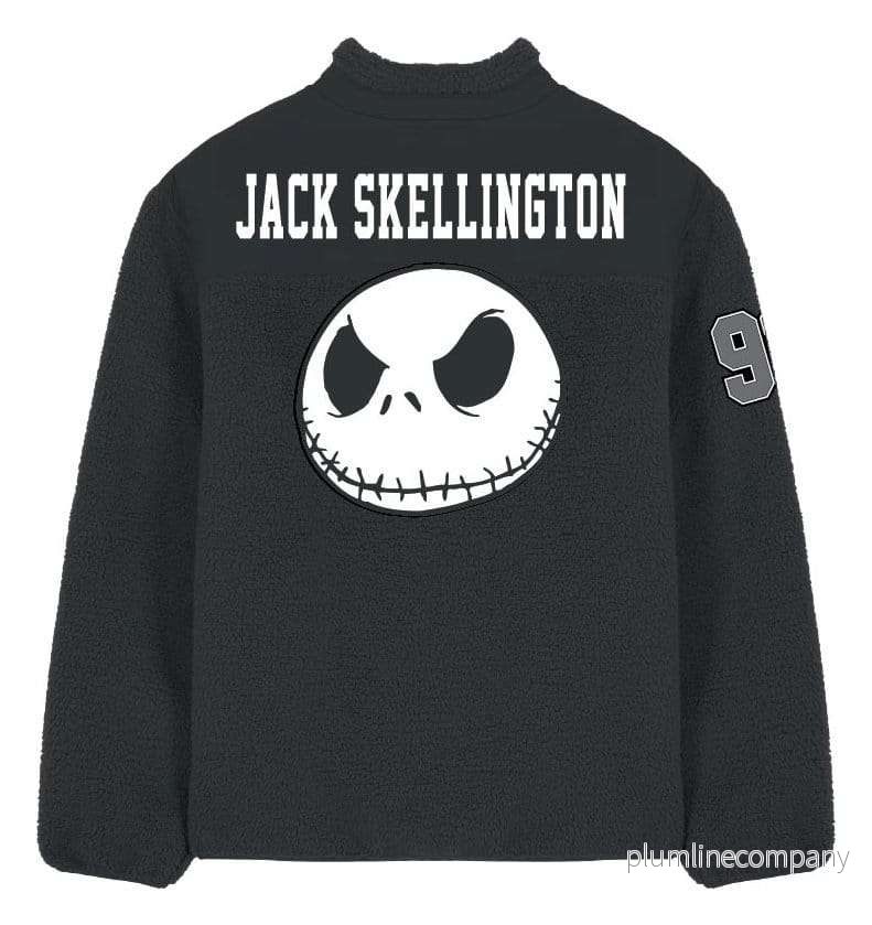 The Nightmare Before Christmas Jack Skellington Sherpa-jacka