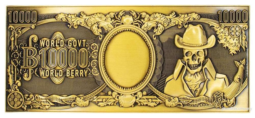 One Piece Replica 10,000 World Berry metallsedel 6 x 15 cm One Piece Replica 10,000 World Berry metallsedel 6 x 15 cm