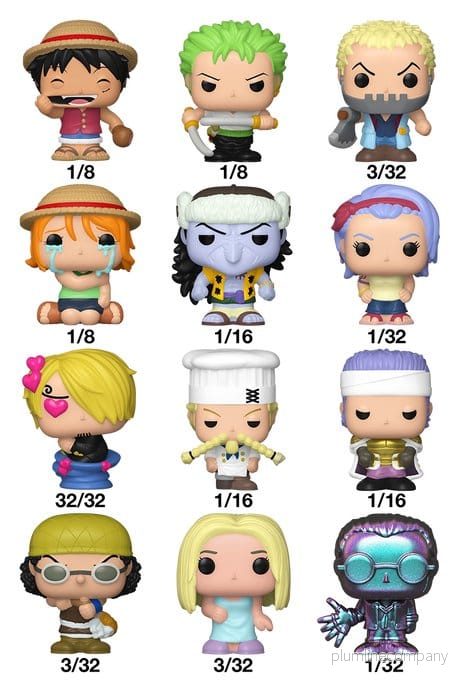 One Piece Bitty POP! Figur Display (32) PDQ 2,5 cm - Bild 3