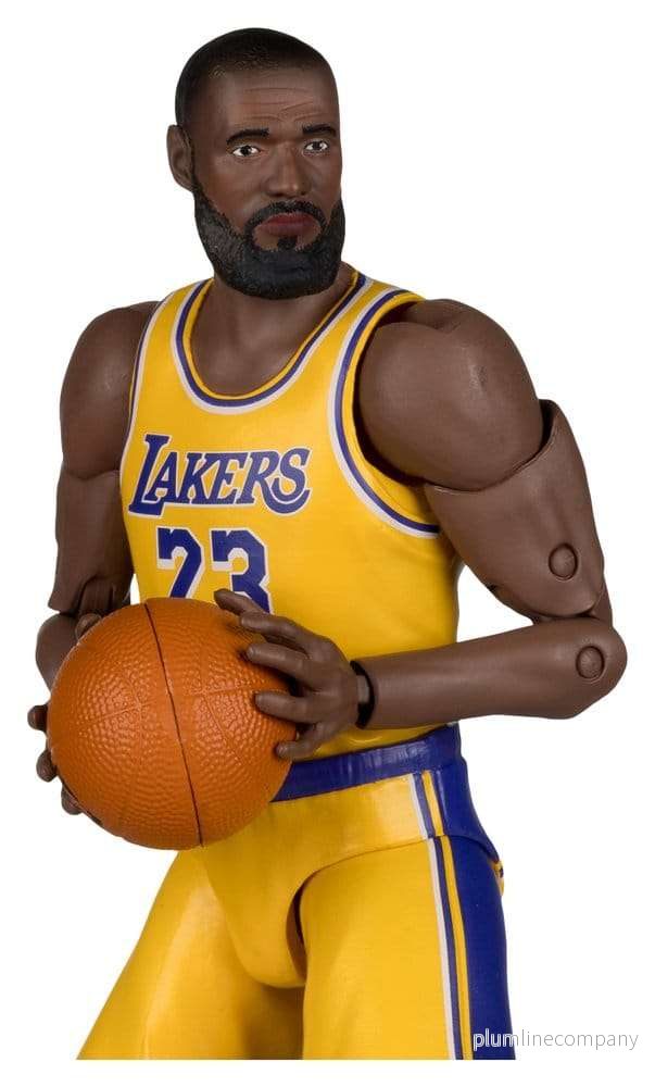 NBA SportsPicks Action Figure LeBron James (Los Angeles Lakers) 16 cm - Bild 3