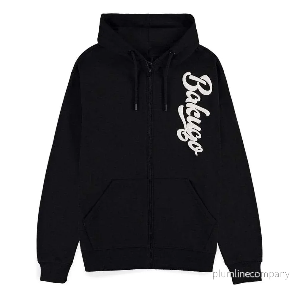 My Hero Academia Zip Hoodie Bakugo My Hero Academia Zip Hoodie Bakugo