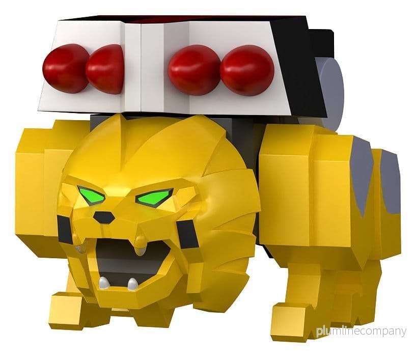 The Brave Fighter of Legend Da-Garn Brickroid Actionfigur Ga-Orn (Animal Mode) 2 cm