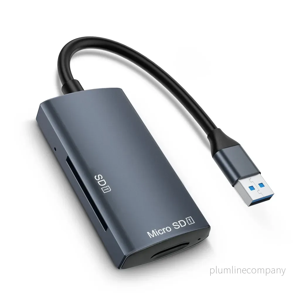 NÖRDIC USB-C 3.0 Kortläsare 2 Slot SD3.0, MicroSD3.0 UHS-I NÖRDIC USB-C 3.0 Kortläsare 2 Slot SD3.0, MicroSD3.0 UHS-I