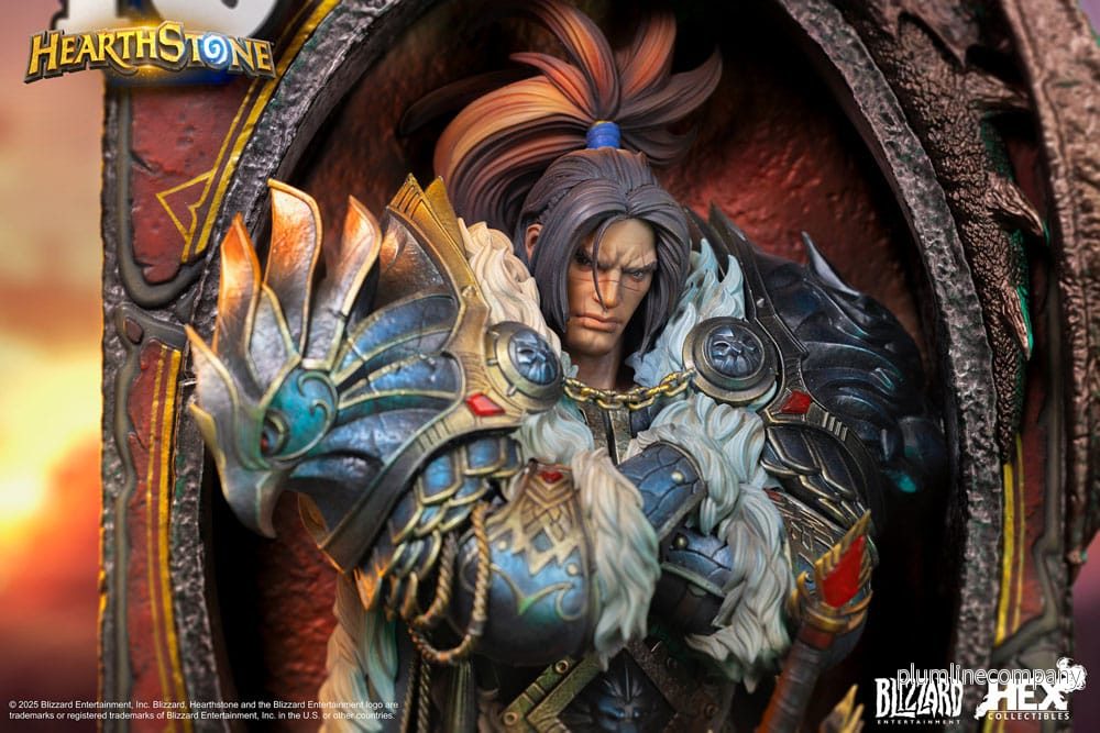 Hearthstone 3D Art Frame-staty Varian Wrynn 31 cm - Bild 3