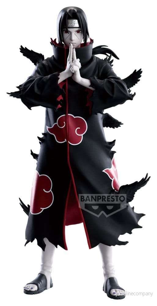 Naruto Shippuden Noir Edge Collection PVC-figur Itachi Uchiha 23 cm Naruto Shippuden Noir Edge Collection PVC-figur Itachi Uchiha 23 cm