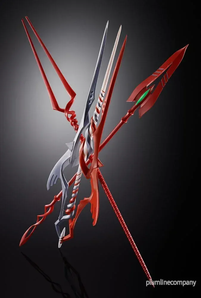 Neon Genesis Evangelion Metal Build Accessory Set 3 Spetsar Set för Eva 30-årsjubileum med Spets Annan Färg - Bild 2