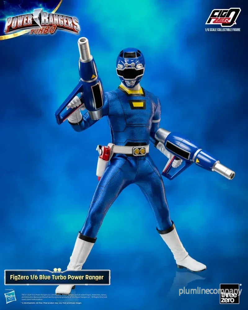 Power Rangers Turbo FigZero Action Figur 1/6 Blue Turbo Power Ranger 30 cm - Bild 2