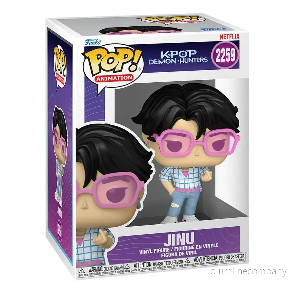 KPop Demon Hunters POP! Animation Figurer Jinu med Chase 9 cm Assortiment (6) - Bild 3