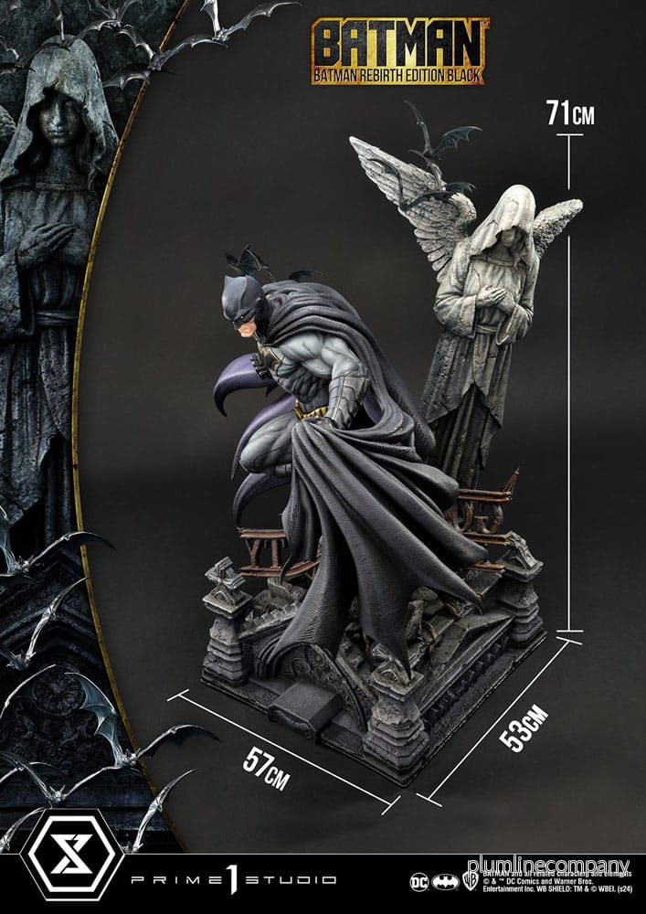 Batman Ultimate Premium Masterline Series Statue 1/4 Batman Rebirth Edition Black 71 cm - Bild 3