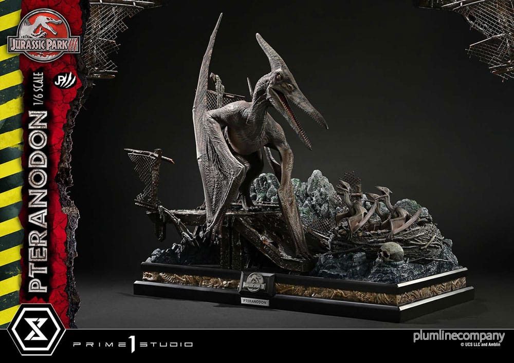 Jurassic Park III Legacy Museum Collection Statue 1/6 Pteranodon Bonus Version 68 cm