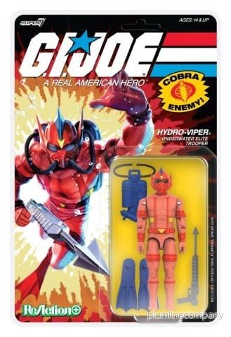 GI Joe ReAction+ Action Figur Wave 07 Hydro Viper (Comic) 10 cm