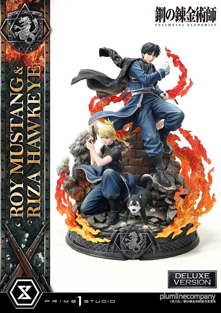 Fullmetal Alchemist Concept Masterline Staty 1/6 Roy Mustang & Riza Hawkeye Deluxe Version 50 cm Fullmetal Alchemist Concept Masterline Staty 1/6 Roy Mustang & Riza Hawkeye Deluxe Version 50 cm