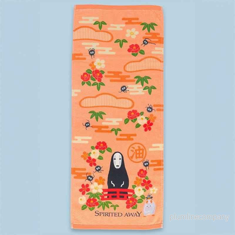 Spirited Away Natsu Handduk Ingen Ansikte & Blommor 34 x 80 cm - Bild 2