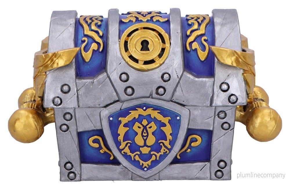 World of Warcraft Förvaringslåda Skattkista Alliansen 11 cm