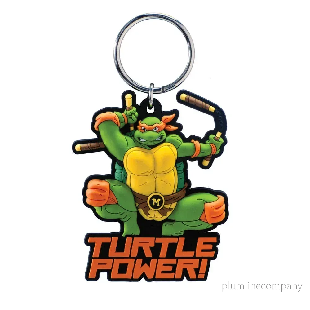 Teenage Mutant Ninja Turtles Soft Touch PVC Bag Clip Michelangelo Teenage Mutant Ninja Turtles Soft Touch PVC Bag Clip Michelangelo
