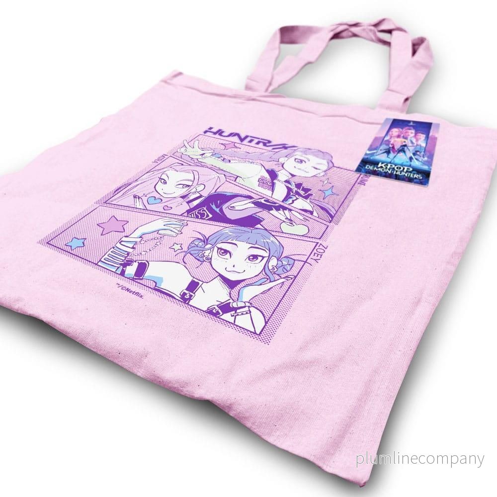 KPop Demon Hunters Tote Bag Huntrix - Hög Kvalitet och Stil - Bild 3