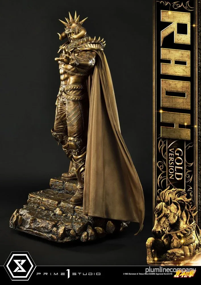 Fist of the North Star Staty 1/4 Raoh Gold Version 78 cm - Bild 3