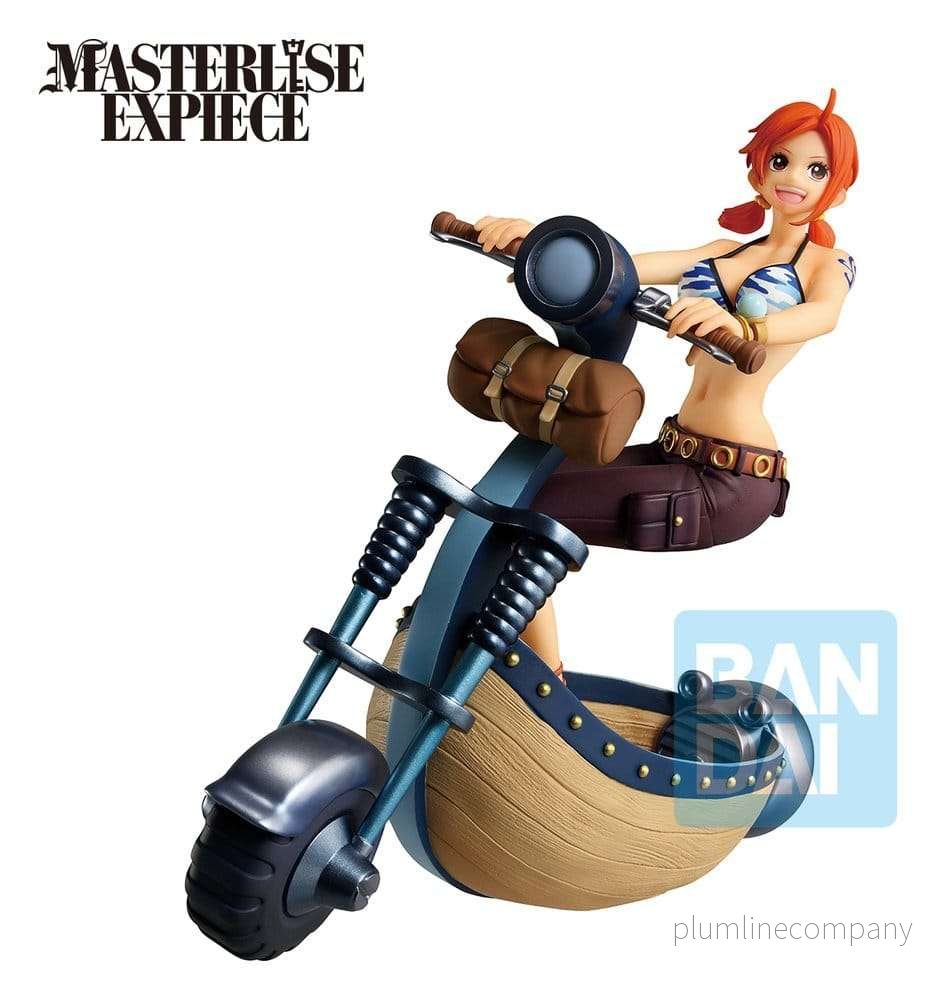One Piece Playing Love Song in the Sky Ichibansho Masterlise Expiece PVC-figur Nami 18 cm - Bild 3