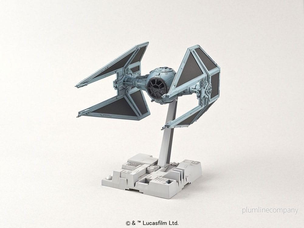 Bandai Star Wars Modellsats 1/72 TIE Interceptor 10 cm Bandai Star Wars Modellsats 1/72 TIE Interceptor 10 cm